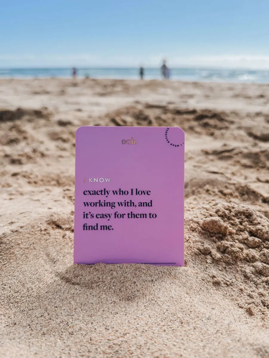 I Mean Business - Affirmation Deck
